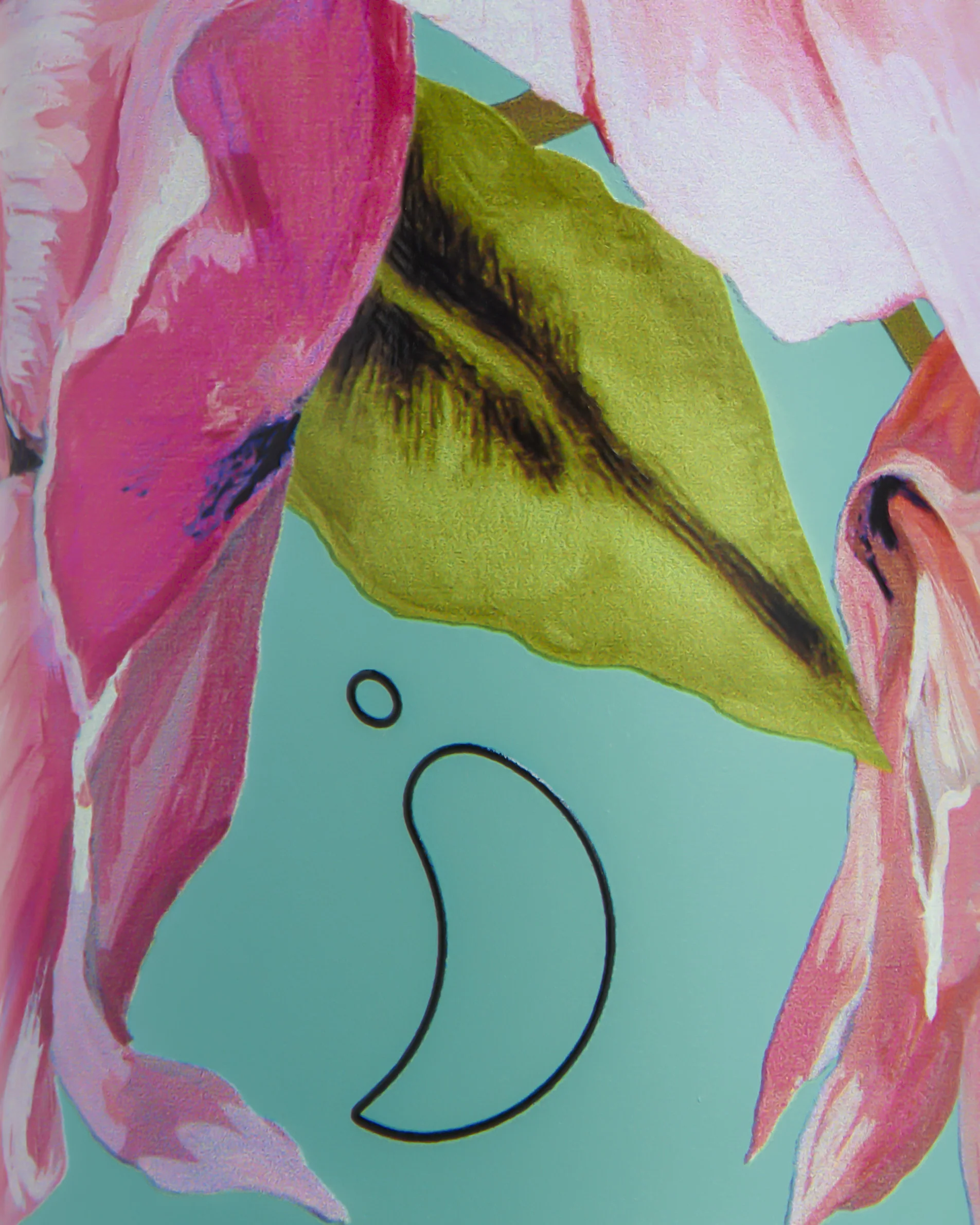 Anenome Floral Water Bottle - Image 2