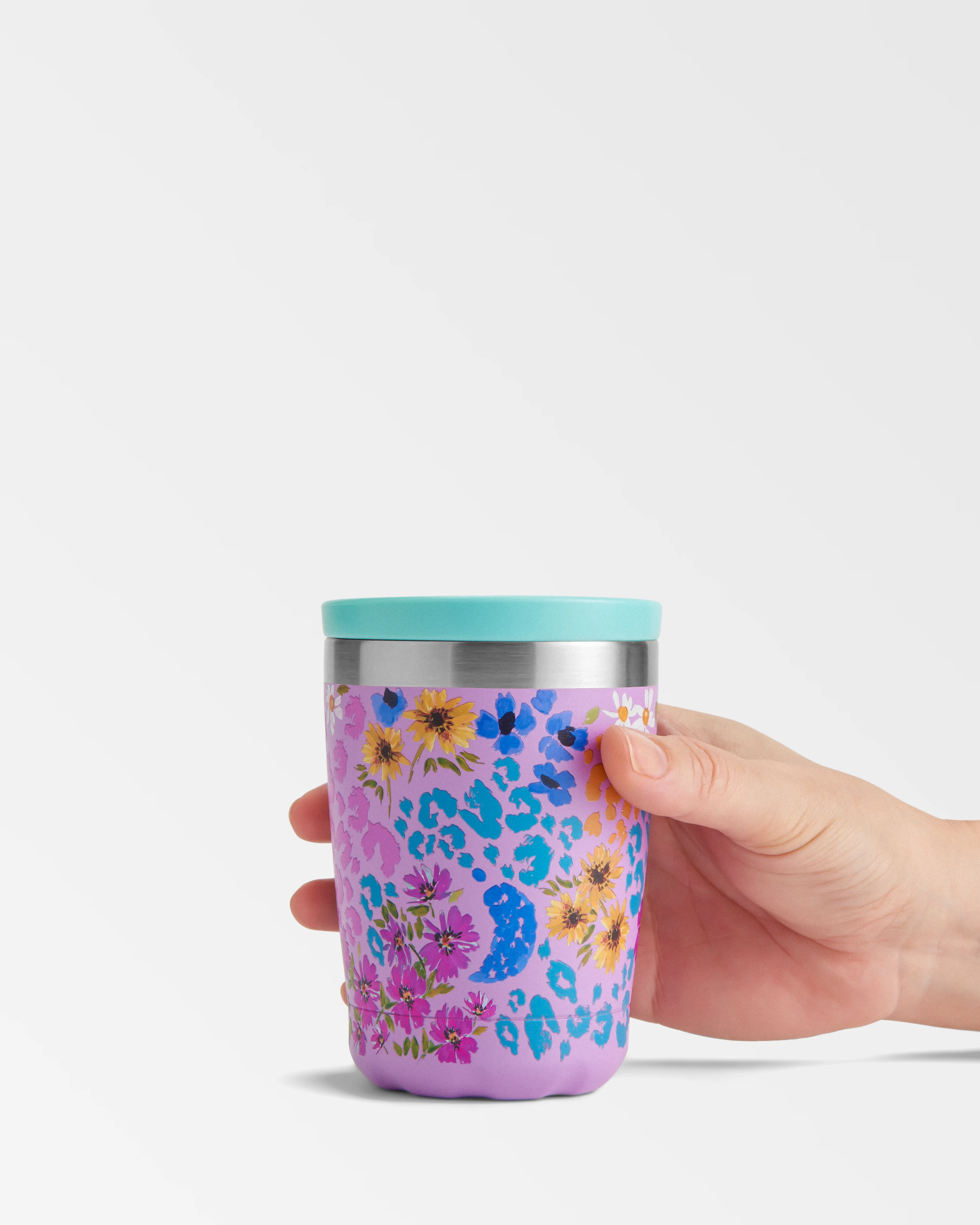 Leopard Blossom Coffee Cup - Image 3