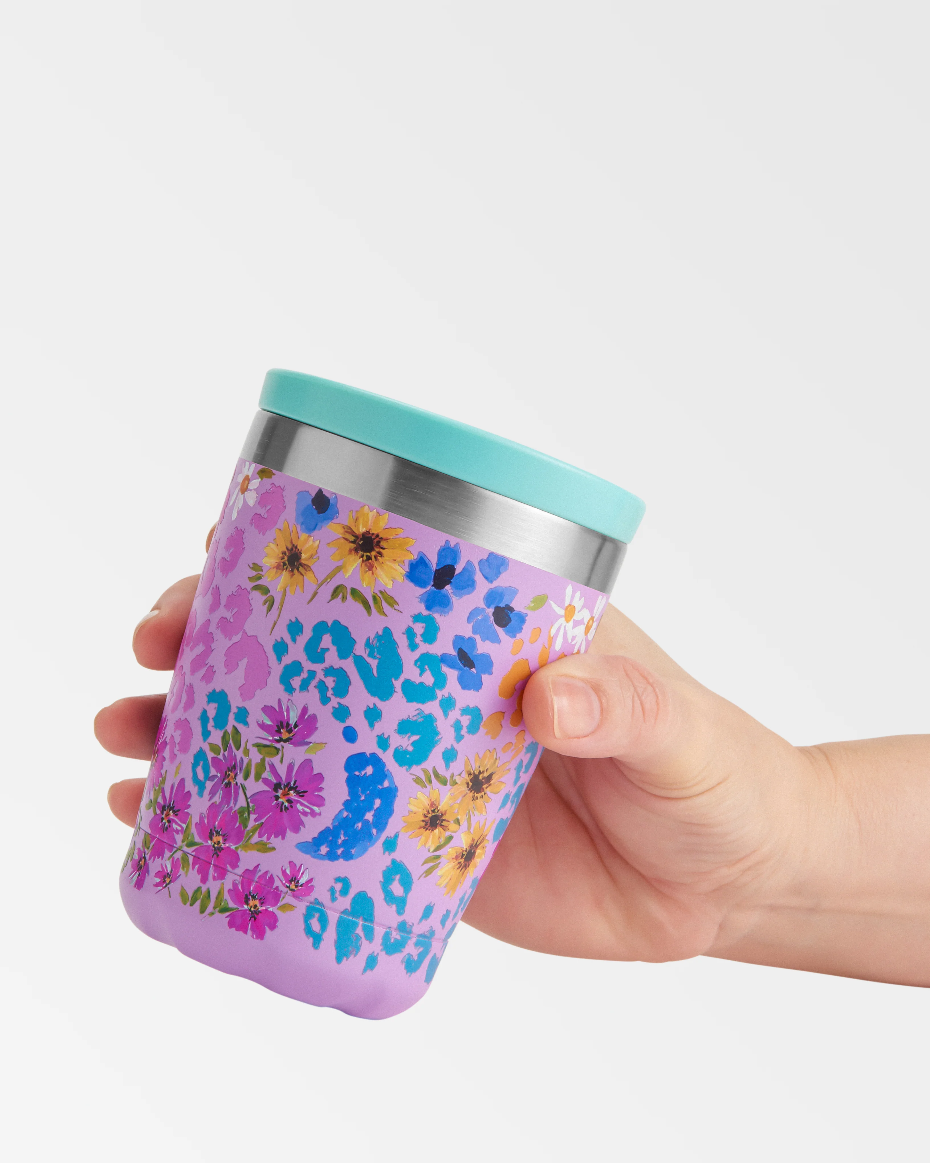 Leopard Blossom Coffee Cup - Image 4