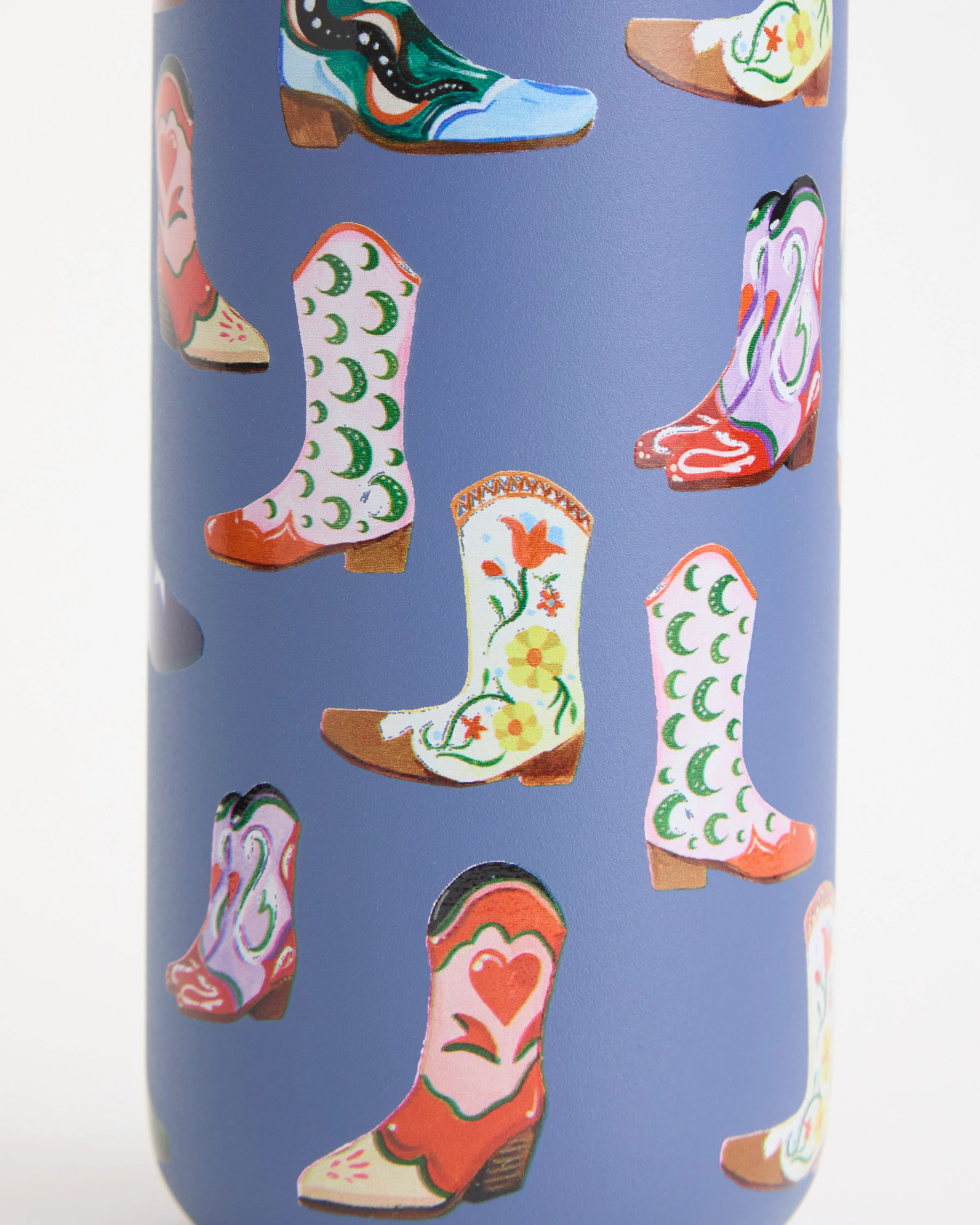 Eleanor Bowmer Cowboy Boots Water Bottle - Image 5